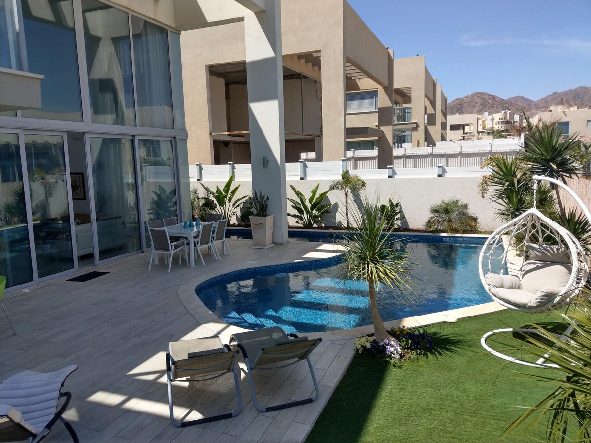 Turquoise Apartment With Pool Ejlat Zewnętrze zdjęcie